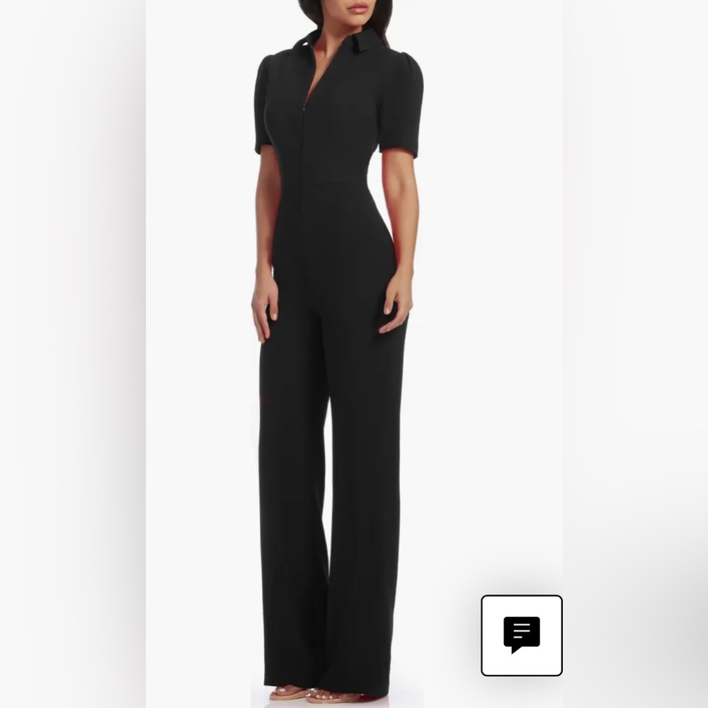 Dress the Population Classic Black Jumpsuit
